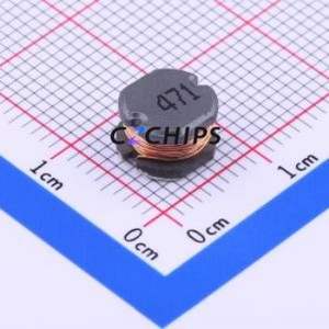 SM7850-471M(f) ตัวเหนี่ยวนำไฟฟ้าแบบ SMD, ขนาด 7.8x7 มม. ( ค่าความเหนี่ยวนำ: 470uH )( ความแม่นยำ: 20%) กระแสไฟฟ้าที่กำหนด: 220mA ) - Product Image 1