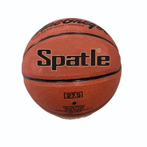 Laminierter Basketball mit benutzer definiertem Logo und PU PVC Offizielle Größe 7