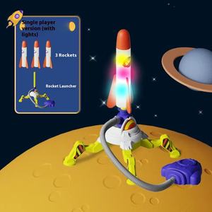 Fusée en mousse volante et rampe de lancement d'air de saut, cadeau d'idée de cadeau d'<span class=keywords><strong>anniversaire</strong></span> de jeu de sport d'activité extérieure extérieure, lance-roquettes de jouet - Product Image 5