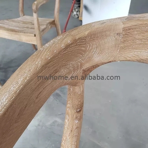 MRS wood – <span class=keywords><strong>chaise</strong></span> <span class=keywords><strong>de</strong></span> salle à manger en bois Vintage à dos rond, Style français <span class=keywords><strong>Louis</strong></span> xv - Product Image 3
