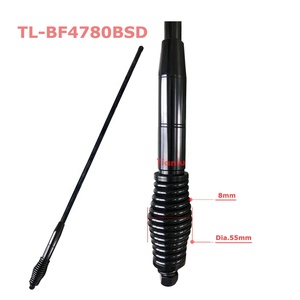 Tianlu bullbar hors route lourd Dia. 5.5 cm UHF <span class=keywords><strong>CB</strong></span> 477 MHz 6.5dbi grand virole printemps antenne - Product Image 2
