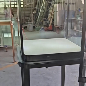 Gabinete de joyería de vidrio personalizado de lujo, escaparate de quiosco, escaparate de torre de iluminación LED para accesorios de joyería y salas de exposición - Product Image 4