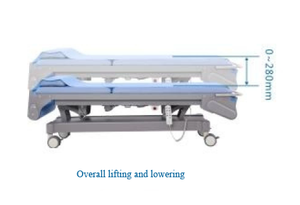 Lit d'examen médical pour usage ambulatoire Modèle pliable/fixe avec capacité de charge stable Facile à nettoyer et à désinfecter - Product Image 4