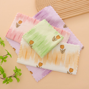 Essuie-tout carré en polaire corail, absorbant et épaissi, pour casseroles et poêles - Product Image 3