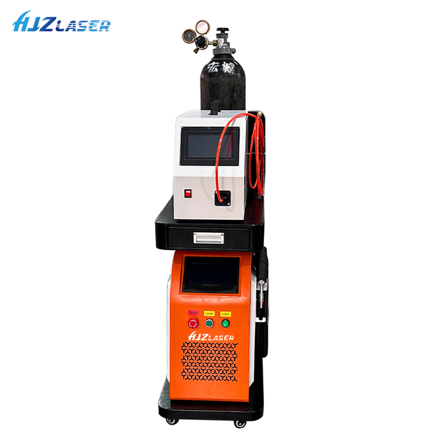 High Efficiency 4-in-1 Portable Laser Welding Machine Featuring 1500W Small Laser Welding Air Cooling System