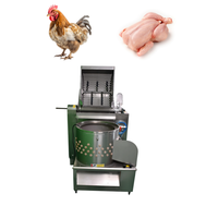 Machine d'abattage de volailles à petite échelle en promotion avec pompe et moteur, haute productivité 200 poulets/heure, 380V/220V