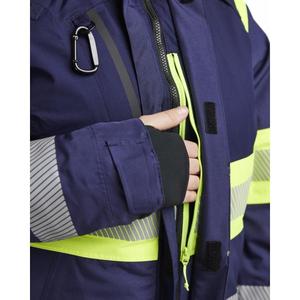 BLAKLADER - 447019778933XXXL Chaqueta de invierno Hi-Vis para mujer Azul marino/Amarillo-EAN 7330509849521 ROPA DE TRABAJO DE 2017 - Product Image 5