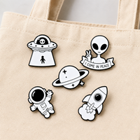Broche Anime Personnalisée en Alliage de Zinc, Badge Métallique de Dessin Animé, Vente en Gros, Épingles de Revers Mignonnes en Émail Souple ou Dur, Cadeaux Directs d'Usine