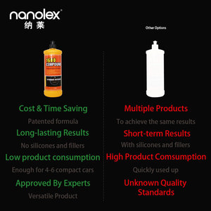 Per Nanolex 1600ml smalto per auto per autoveicoli pasta lucidante all'ossido di alluminio per sfregamento ruvido 1000ml lucidante per auto - Product Image 6