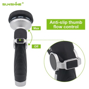 Zonneschijn Multifunctionele Hogedruk Metalen Tuinwatersproeislangmondstuk Met Snelle Verbinding En 9-patroonspray - Product Image 5