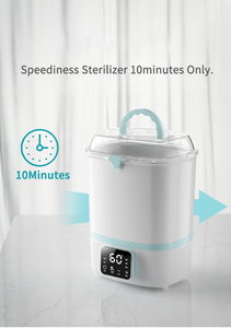Gran oferta OEM ODM biberón inteligente <span class=keywords><strong>esterilizador</strong></span> <span class=keywords><strong>de</strong></span> vapor <span class=keywords><strong>esterilizador</strong></span> <span class=keywords><strong>de</strong></span> <span class=keywords><strong>biberones</strong></span> infantiles con secador <span class=keywords><strong>esterilizador</strong></span> <span class=keywords><strong>de</strong></span> <span class=keywords><strong>biberones</strong></span> - Product Image 4