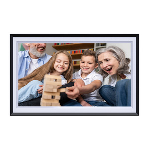 15.6 Inch Wifi Khung Ảnh Với Khung Ứng Dụng 1920X1080 IPS Màn Hình Cảm Ứng 32GB Lưu Trữ Chia sẻ Với Gia Đình Quà Tặng - Product Image 1