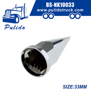 BS-NK10033 copri dado Push-On <span class=keywords><strong>in</strong></span> <span class=keywords><strong>plastica</strong></span> cromata da 33mm X 4 7/8" - Product Image 4