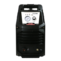 LEVIN LF CUT 65KZ Pilot Arc Plasma Cutter Kompresor Terintegrasi Sumber Udara Ganda 7.8KVA Mesin Pemotong Logam 25mm