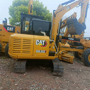 Meilleure vente d'occasion haute efficacité opérationnelle Mini pelle sur chenilles Cat 305.5E2 Machine à Shanghai - Product Image 3