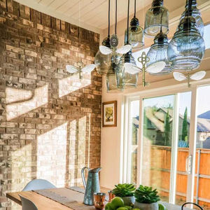 Mode clé pendentif avec libellule ailes arbre de noël décor pendentifs magique Vintage fête Festival accessoires pour fête - Product Image 5