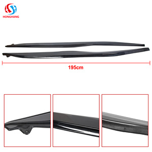 Faldones Laterales de Fibra de Carbono ABS para Chevrolet <span class=keywords><strong>Corvette</strong></span> <span class=keywords><strong>C7</strong></span> 2014-2019 Estilo Z06 Grand Sport, Extensión de Panel de Balancín - Product Image 2