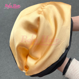 Cappelli in Raso a Doppio Strato Bicolore Unisex con Logo Personalizzato, Forte Tenuta, alle Erbe, per Dormire (Senza Necessità di Rimuovere) - Product Image 5