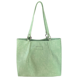 Bolso de mano verde menta, suave, de color sólido, con hebilla magnética, bolsillo con cremallera, bolso de hombro para mujer, primavera 2022 - Product Image 5