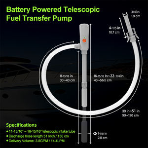 Portable Semi-Automatic Electric Heavy Duty Low Pressure <b>Fuel</b> <b>Transfer</b> <b>Pump</b> Automotive Industry OEM Customizable 1 Year DC - Product Image 6