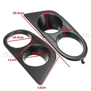 Carbon Fiber Fog <b>Light</b> <b>Cover</b> for BMW E46 M3 2001-2006 Glossy Black Fog <b>Lights</b> <b>Cover</b> Grill Frame Surrounds Air Duct Fog Lamp Hood - Product Image 6