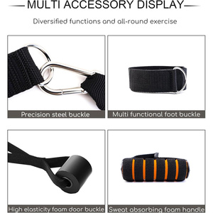 Juego de Bandas de Resistencia para Entrenamiento en 5 Colores con Sistema de Anclaje a la Puerta - Product Image 3