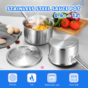 หม้อซอสหม้อซุปทำจากอลูมิเนียมอุปกรณ์ทำอาหารในสต็อก - Product Image 3