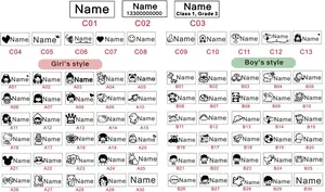 Timbro Personalizzato in Gomma Autoinchiostrante con Nome, Sigilli Impermeabili e Resistenti allo Sbiadimento per Bambini, Studenti, Insegnanti, Regalo Artigianale - Product Image 5