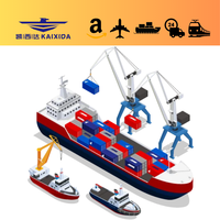 Agent maritime, service de logistique internationale aérien et maritime le moins cher, DDP, LCL, Chine vers les États-Unis, le Royaume-Uni, le Canada, transitaire express