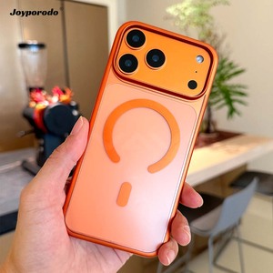 Joyporodo B408 chống sốc <span class=keywords><strong>Electroplated</strong></span> biên giới Frosted Skin Magnetic trường hợp đối với <span class=keywords><strong>iPhone</strong></span> 11 12 13 14 15 16 17 Pro/Max <span class=keywords><strong>PC</strong></span> bìa cứng - Product Image 6