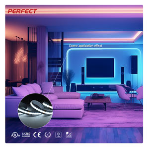 PERFECT Copper IP20 Non-waterproof Flexible 5 Colors RGBCCT High Density 840leds/m 12mm Dotless DC24V <b>Smart</b> COB LED <b>Strip</b> <b>Light</b> - Product Image 1