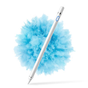 แฟชั่นใหม่ปากกาสไตลัสสัมผัสหน้าจอดินสออัจฉริยะสีขาวงานตามสั่งสำหรับแอปเปิ้ลแท็บเล็ตพีซี - Product Image 1
