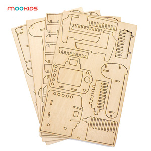 Unisex 3D Puzzle in <span class=keywords><strong>legno</strong></span> assemblato a mano gioco modello di fotocamera per <span class=keywords><strong>bambini</strong></span> giocattoli educativi e pratici per età da 5 a 7 anni - Product Image 6