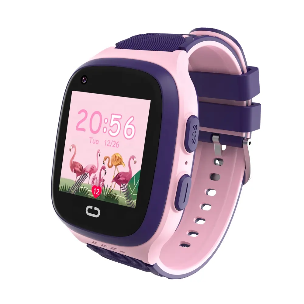 2021 Touch Screen LTE CDMA GSM IPX7 Waterproof Trendy 4G Kids Smart Watch Phone with GPS Location App Remote Control