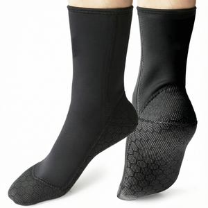 3mm Neoprene Diving Socks <b>Men</b> Non Slip Water Booties Warm Waterproof Beach <b>Shoes</b> for Snorkeling Surfing - Product Image 1