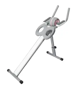 健身AB轮设备，带肘部支撑自动回弹AB轮滚轮，用于家庭健身房锻炼