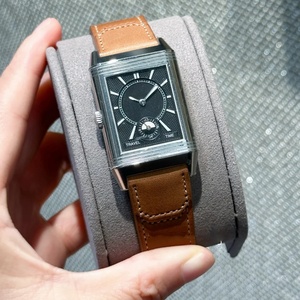 Reloj Mecánico de Buceo de Lujo Reversible Duoface con Doble Hora, 45H de Reserva de Energía, Analógico, Correa de Piel de Cocodrilo de 20mm con Cierre de Mariposa - Product Image 4