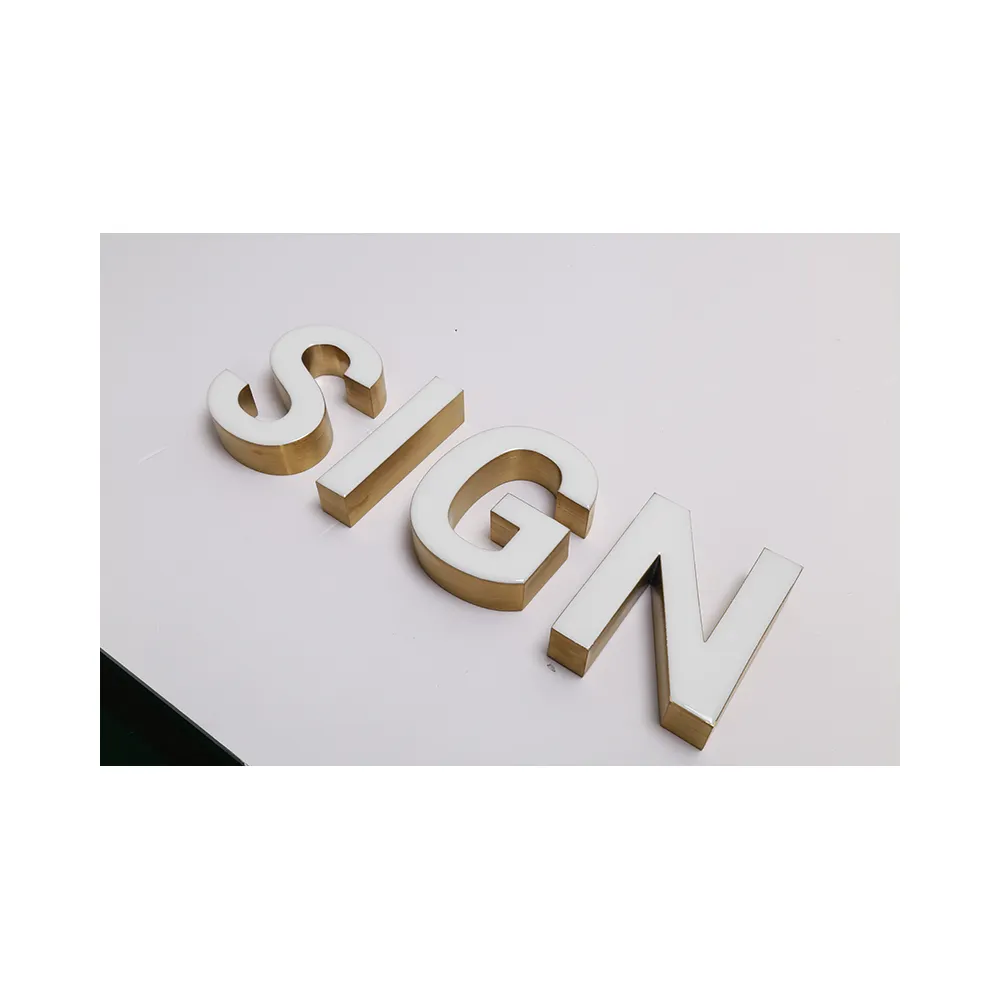 New Listing High Quality Frontlit Letter Channel Letter Waterproof Oem Odm Customized Finish 3d Frontlit Letter