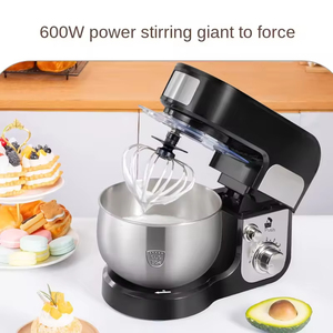 Batidora Eléctrica de Pedestal de 3L y 6 Velocidades con Cabezal Inclinable, Batidora de Cocina 3 en 1 con Tazón, Gancho Amasador, Batidor de Varillas y Batidor Plano para Repostería y Uso Doméstico - Product Image 4