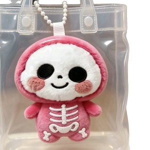 <strong>Anna</strong> Wholesale Cute Cartoon Skeleton 3D Plush Soft Eco-Friendly Keychains Creative Bag Charms Exquisite <strong>Dolls</strong> High Quality - Product Image 4