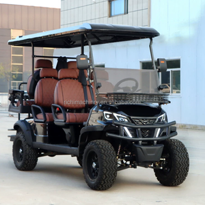 Affidabili <span class=keywords><strong>Golf</strong></span> Cart Elettrici a 8 Posti Stile G Wagon per Uso Fuoristrada in Resort Privati, Vendita Diretta dalla Fabbrica Cinese - Product Image 4