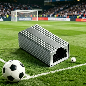 Acoplador RJ45 para Red Estable de Transmisión en Vivo de Partidos de Fútbol, Extensor Ethernet Blindado para una Conexión de 1000 Mbps sin Retrasos - Product Image 2