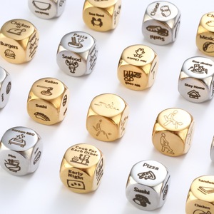 מתכת רב צדדית קוביה משחק החלטות מזון בחירה אקראית כלי בחירה אקראי - Product Image 4