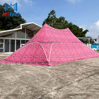 Tente publicitaire Mitent personnalisée avec impression, imperméable, à structure en acier, pour événements et camping