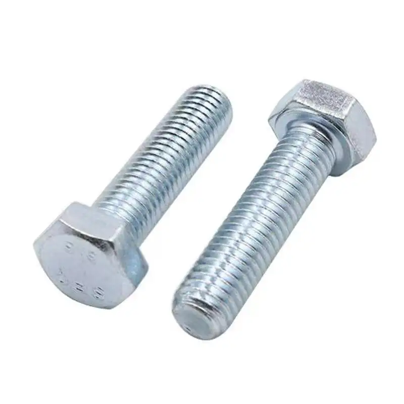 China manufacturing wholesale price grade 8.8 bolt and nut screw washer DIN931 DIN933 hex bolt