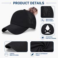 Gorra de Béisbol Dymf al por Mayor con Láser para el Cabello, 6 Paneles, de Alta Calidad, con Logotipo Personalizado, de Poliéster, para Exteriores, para Mujer