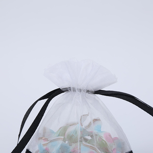 Sacs cadeaux en organza et maille personnalisés, vente en gros directe d'usine - Product Image 4