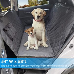 Housse de siège de voiture, housse pour hamac, imperméable, anti-rayures, pour chiens, clapets latéraux, oxford, - Product Image 2