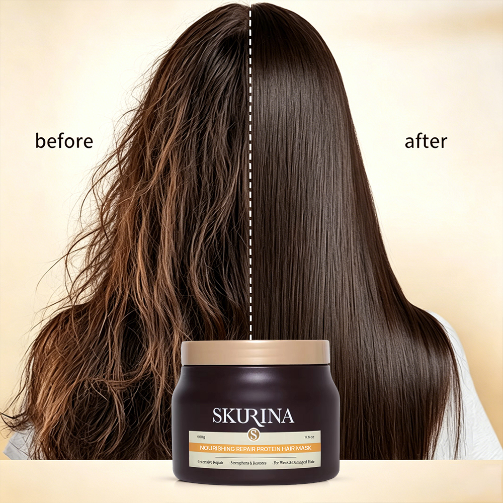 Wholesale Salon Hair Repair Cream With Protein Moroccan Oil Jojoba Oil Avocado Butter Nourishing Hair Cream For All Hair Types