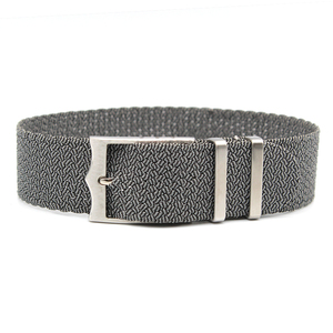 새로운 업그레이드 원피스 빈티지 시계 시계 스트랩 두 혼합 블랙 나일론 <span class=keywords><strong>Perlon</strong></span> 스트랩 18mm 20mm 22mm - Product Image 5